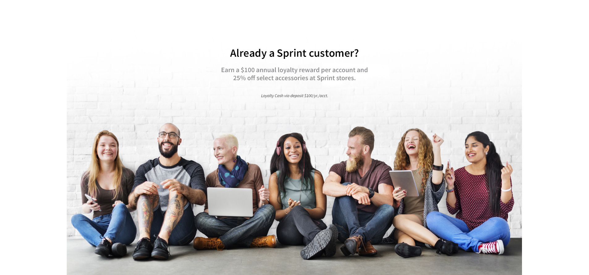 already a sprint customer?